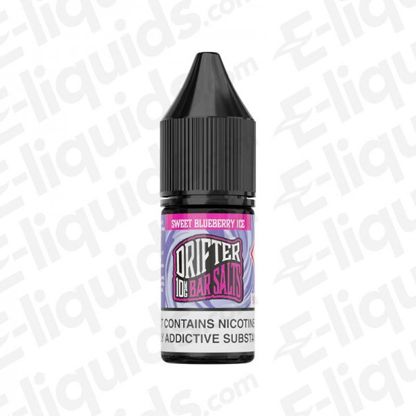 Sweet Blueberry Ice Nic Salt E-liquid by Drifter Bar Salts