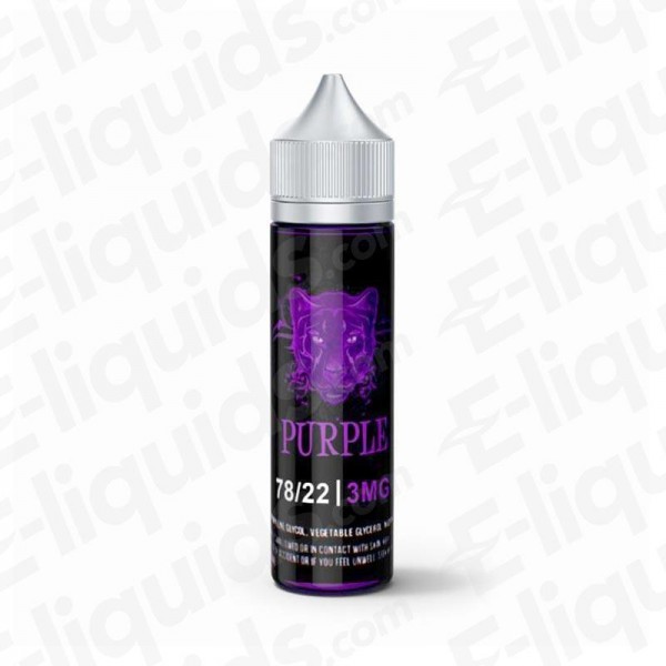 Purple The Panther Series Shortfill E-liquid by Dr Vapes