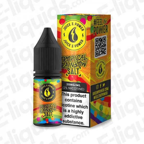 Shock Rainbow Tropical Nic Salt by Juice N Power