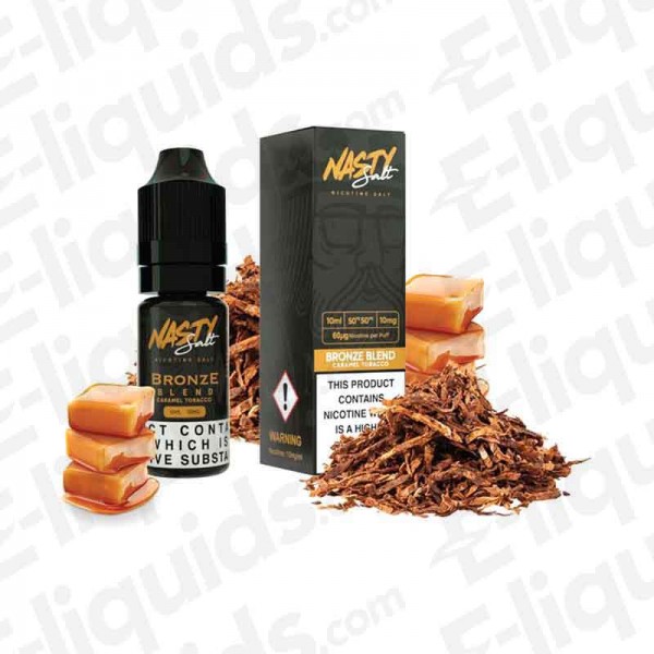 Nasty Salts - Bronze Blend - 10ml - 50:50 - 10mg | Buy e-liquid