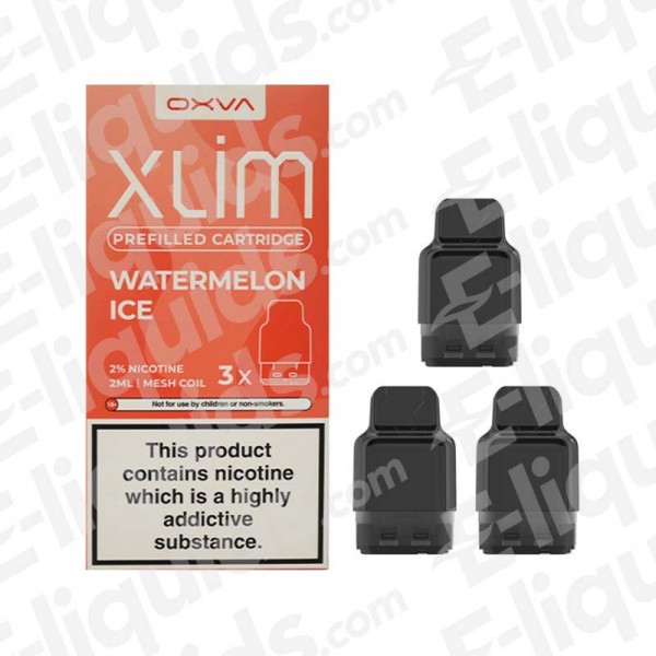 Watermelon Ice Oxva Xlim Pre-Filled Vape Pods