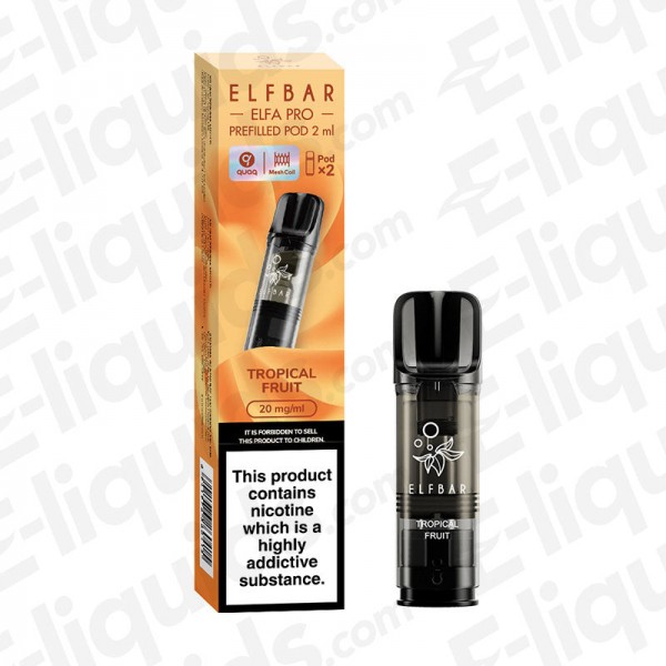 Elf Bar ELFA PRO Pre-Filled Vape Pods - Tropical Fruit