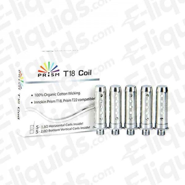 Innokin Prism T18 Replacement Vape Coils (Pack of 5)