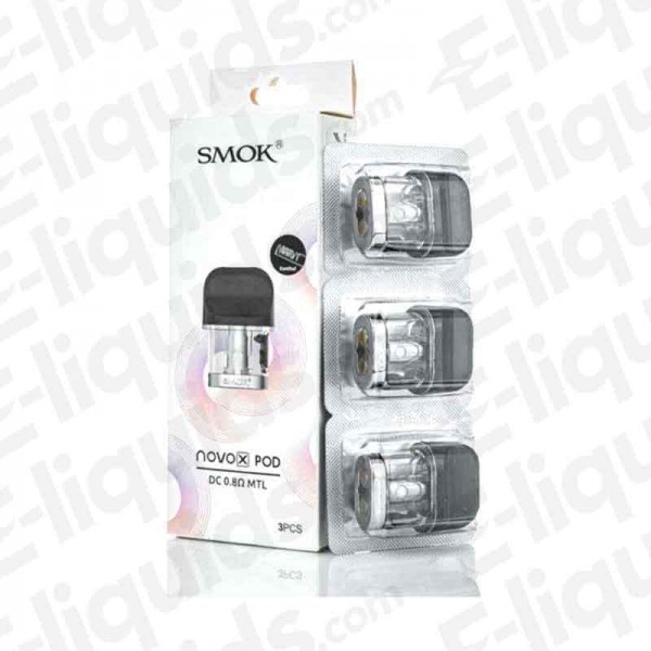 Smok Novo X Replacement Pod (Pack of 3)