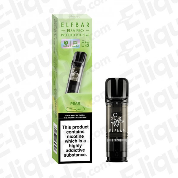 Elf Bar ELFA PRO Pre-Filled Vape Pods - Pear