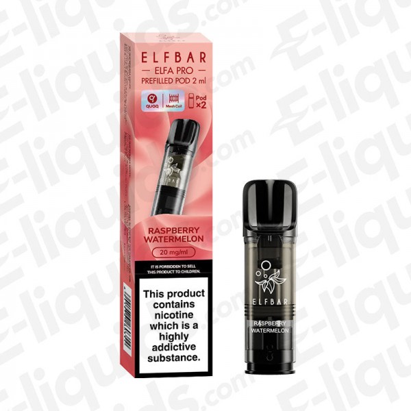 Elf Bar ELFA PRO Pre-Filled Vape Pods - Raspberry Watermelon