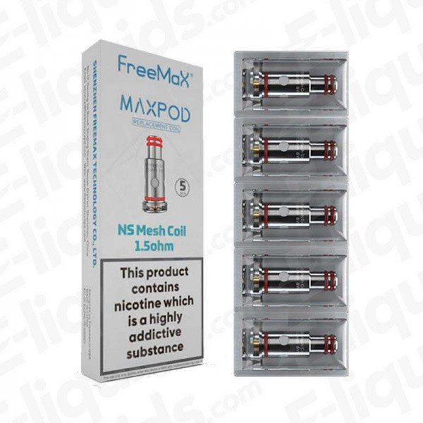 Freemax MaxPod NS Replacement Vape Coils (Pack of 5)