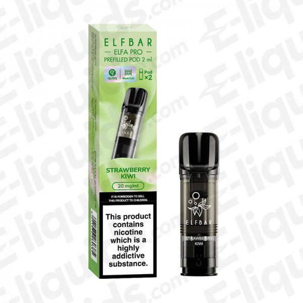 Elf Bar ELFA PRO Pre-Filled Vape Pods - Strawberry Kiwi