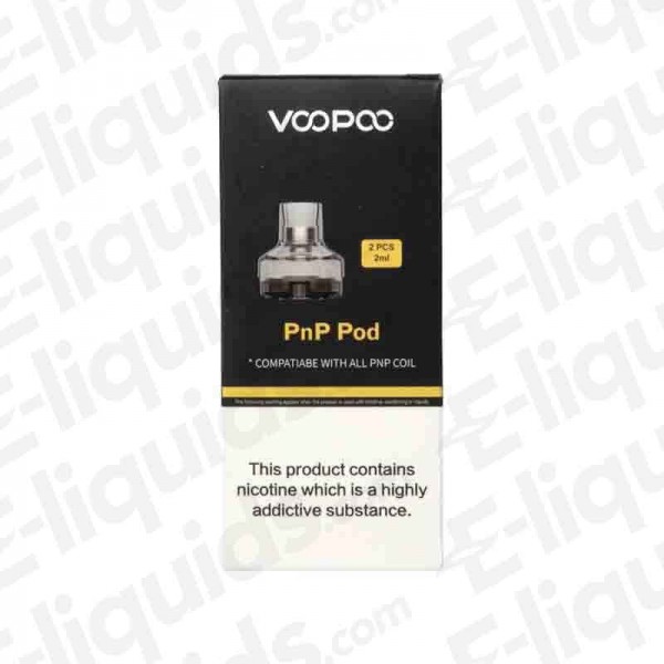 Voopoo PnP Replacement Pods (No coils) (Pack of 2)